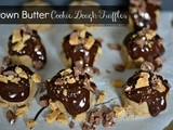 Brown Butter Cookie Dough Truffles