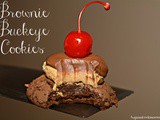 Brownie Buckeye Sundae Cookies