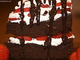 Brownie Strawberry Shortcake