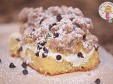 Cannoli Filled Crumb Cake