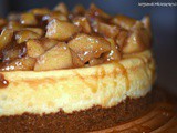 Caramel Apple Pie Cheesecake