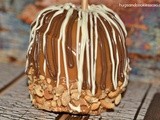 Caramel Apples With Chocolate & Peanuts