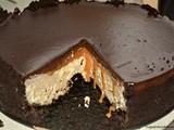 Caramel Cheesecake With Ganache