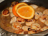 Caramel Orange Scallops