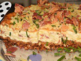 Cheddar & Bacon Savory Cheesecake