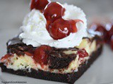 Cherry Cheesecake Brownies