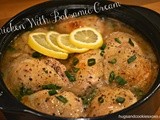 Chicken & Balsamic Cream Sauce