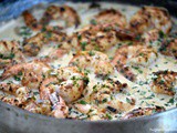 Chipotle Shrimp in Parmesan Cream Sauce