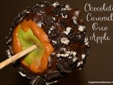 Chocolate Caramel Oreo Apples