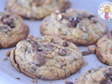 Chocolate Chip Heath Bar Cookies