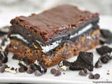 Chocolate Chip Oreo Cookie Brownies