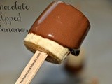 Chocolate Dipped Banana Pops