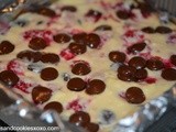 Chocolate Raspberry Cheesecake Bars