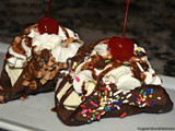 Chocolate Taco Sundaes