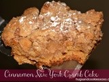 Cinnamon New York Crumb Cake