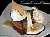 Copycat Cheesecake Factory Toasted s’mores Chocolate Cheesecake
