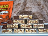 Crazy caramel, reese's & salted peanut bars