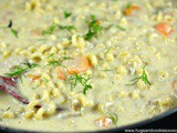 Cream of Chicken Fusilli Soup