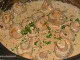 Creamy Garlic Mushrooms