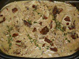 Crockpot Chicken and Bacon Gravy