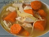 Crockpot rotisserie chicken soup