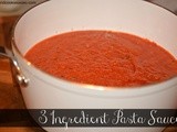 Delicious 3 Ingredient Pasta Sauce
