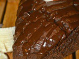 Double Chocolate Banana Bread With Ganache