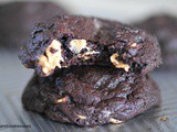 Double Chocolate Peanut Butter Chip Cookies