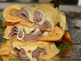 French Dip Crescent Rolls