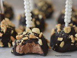 Frozen Chocolate Peanut Butter Pops