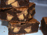 Fudgy Reese’s Brownies