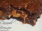 German Chocolate Caramel Brownies