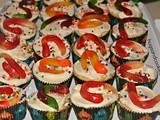 Gummy Worm Cupcakes