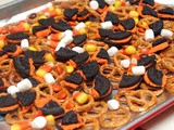 Halloween bark...sweet & salty