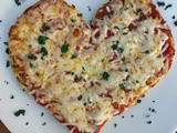 Heart Pizzas