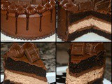 Hershey’s Black Out Candy Bar Cake