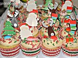 Holiday cupcakes