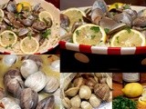 Homemade fettuccine & clam sauce