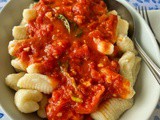 Homemade Gnocchi with Tomato Sauce