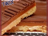 Homemade twix bars