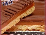 Homemade twix bars