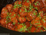 Honey Buffalo Meatballs