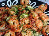 Honey Lime Garlic Shrimp