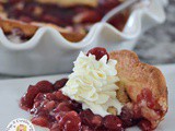 Hot Cherry Cobbler