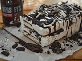 Ice Cream Sandwich Hot Fudge Cake