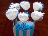 It's a boy! marshmallow pops