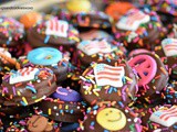 July 4th Chocolate Dipped Oreos