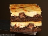 Kit Kat Cheesecake Brownies