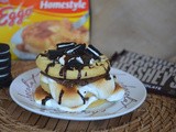 L'eggo my eggo triple decker s'moreo waffles