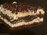 Layered Cheesecake Brownie Bars